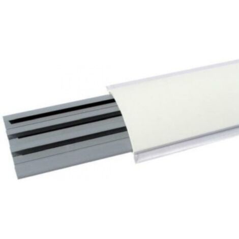 Bocchiotti 01331 canala pavimento bianca per istallazione pavimento 1 metro b01331