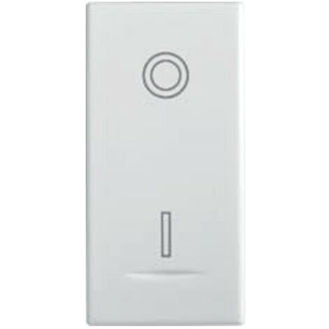 Bocchiotti interruttore bipolare 2p 16ax white interruttore bipolare b02802