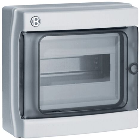 Bocchiotti PABLO Tableau de distribution 8 modules avec porte fumée IP65 B06522