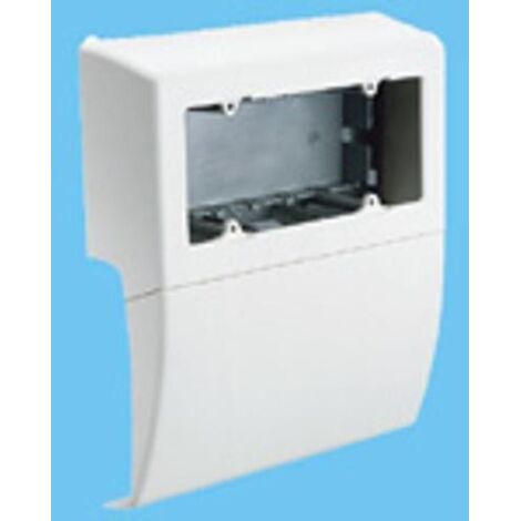 Bocchiotti scatola porta apparecchi per canale battiscopa 6 moduli b04044