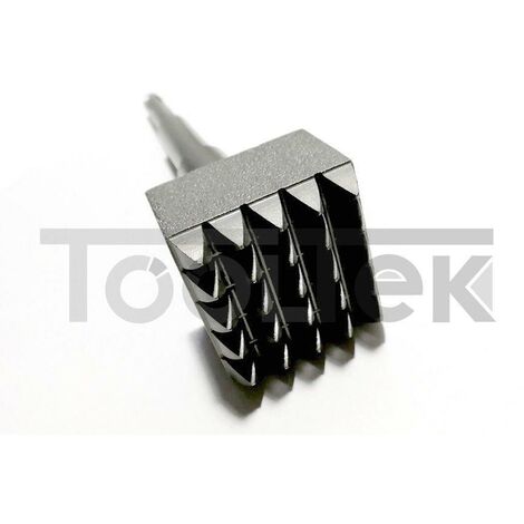 BOCCIARDA 40X40 25DENTI SDS-PLUS PROFESSIONALE FORGIATA DENTATA PIETRA
