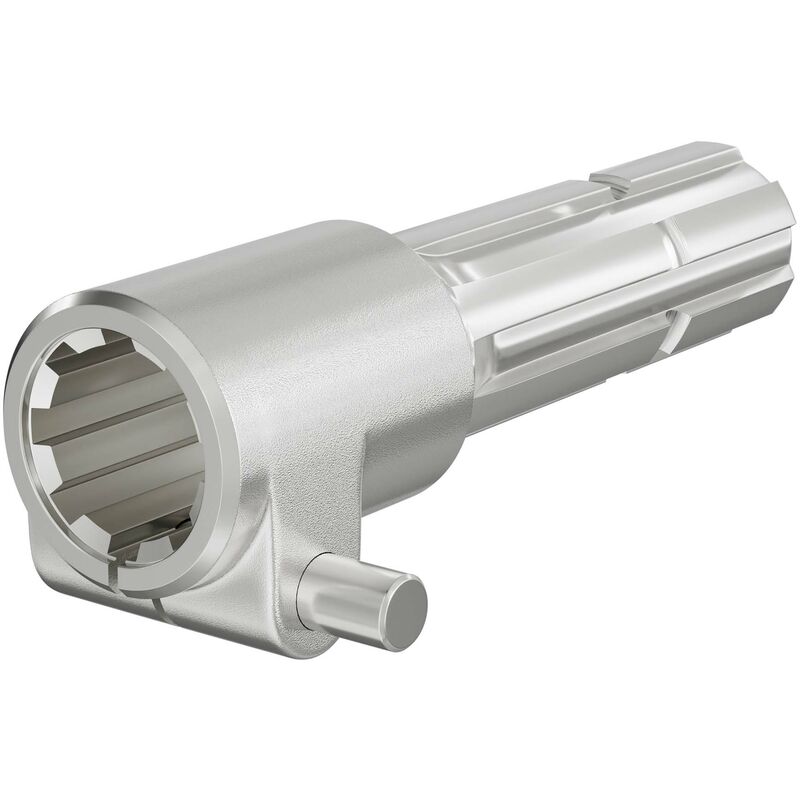 Wiltec Boccola Albero Cardanico 175mm Attacco Albero Scanalato 8 32...