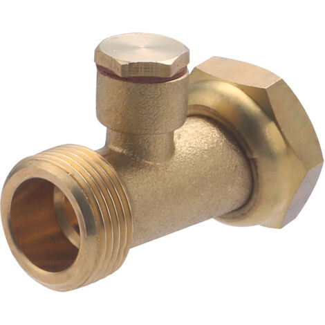 Boccola di spurgo a valle del contatore maschio femmina con dado libero M20x27 - F20x27 NOYON & THIEBAULT