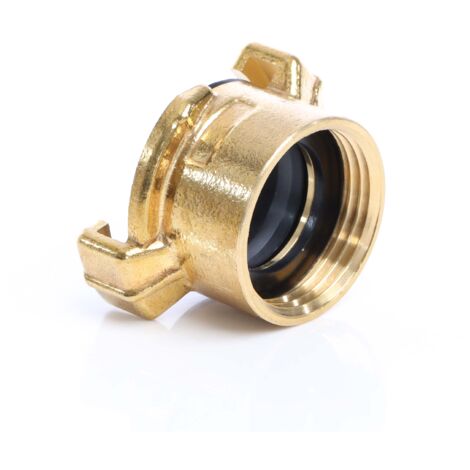 Boccola in ottone con filetto interno DN25 (1″) Raccordo rapido per tubo dell'acqua da giardino