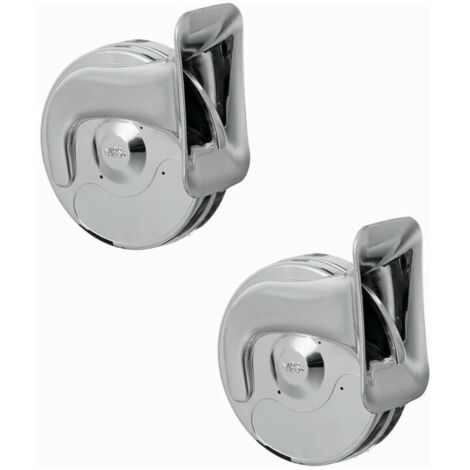 Bocina de tren FOREHILL súper ruidosa 800dB/300dB 12V Resistente al agua Alta/Baja para motocicletas, automóviles, camiones, SUV, barcos (1 unidad de bocina alta de 800dB)