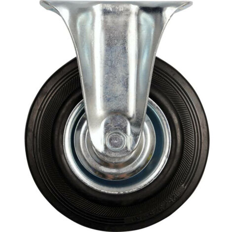 Bockrad mit schwarzem Gummi 200mm 87307 VOREL