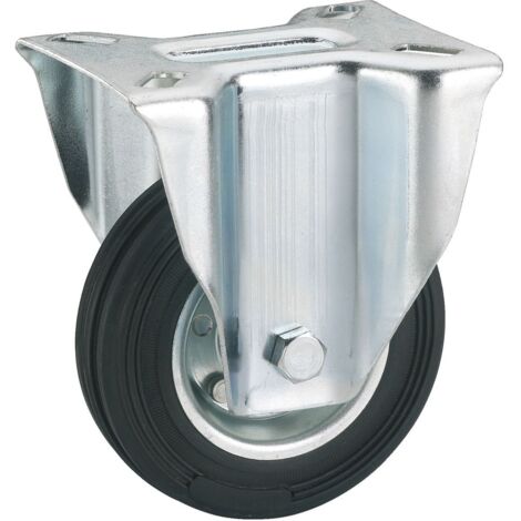 Bockrolle 80 x 25 mm, Tragkr. 50 kg Möbelrollen