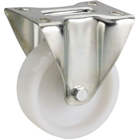 Bockrolle 80 x 30 mm, Tragkr. 100 kg Möbelrollen