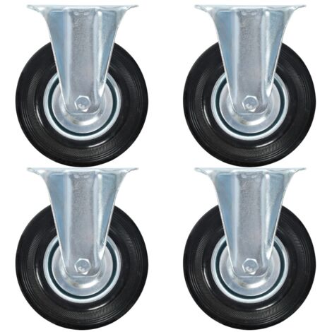 Bockrollen 4 Stk. 125 mm vidaXL