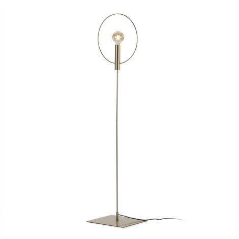 Boden 42x35x165 Goldmetall -Dekoration / Spiegel für alle Stile, um dem Haus eine Note zu verleihen
