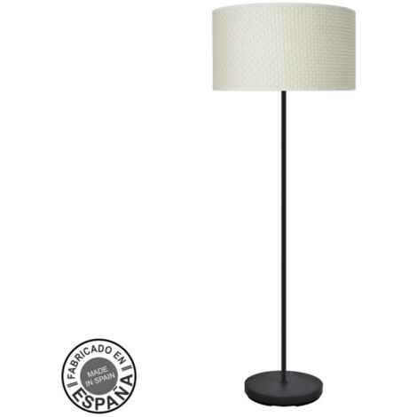 Boden De Lounge 1xE27 Schwarz Canizo White 163x40x40cm MODA