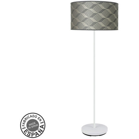 Boden De Lounge 1xE27 White Tetris Grau 163x40x40cm MODA