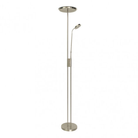 Boden de Wohnzimmer antares 20w+7w 4000k w/lector Leder 183x25x25 cm taktil mit Dimmer &amp Speicher