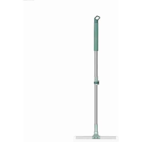 Bodenabzieher, verstellbarer, gelenkiger Silikonblattbesen für Beton-, Fliesen- und Glasoberflächen (50 cm)