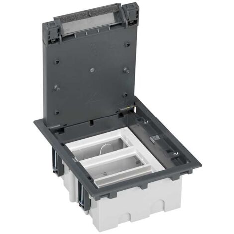Bodenbox 70mm 3 Module grau SIMON 52050003-035