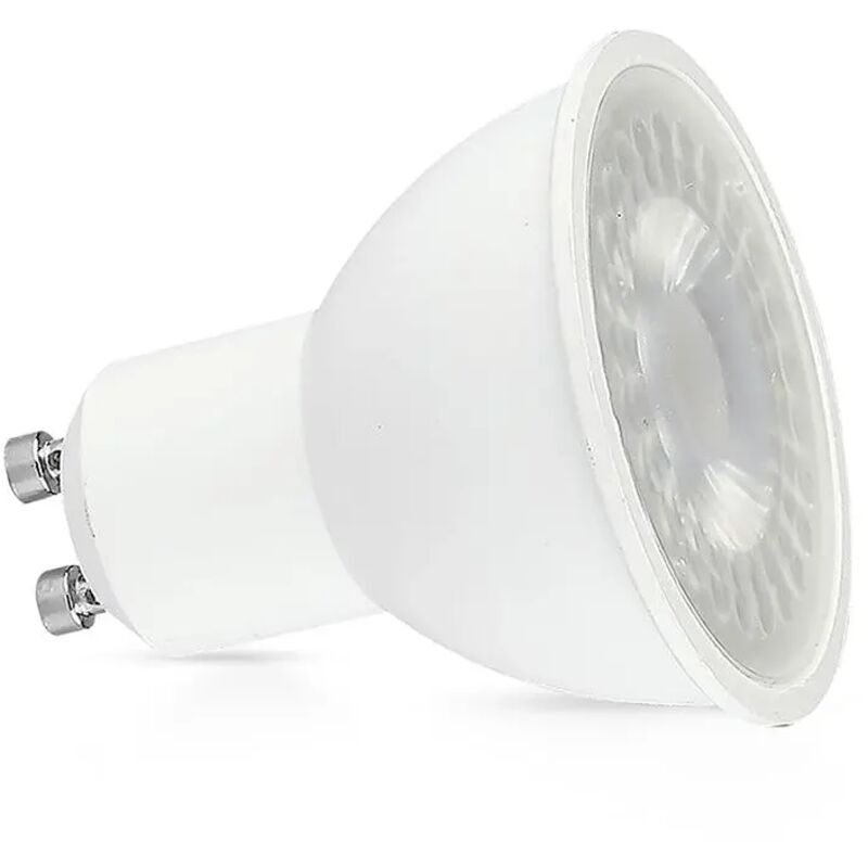 V-tac - Dimmbare Led-strahler Gu10 Linse 110° Ip20 Weiß 7, 5w 610 Lumen 3000k