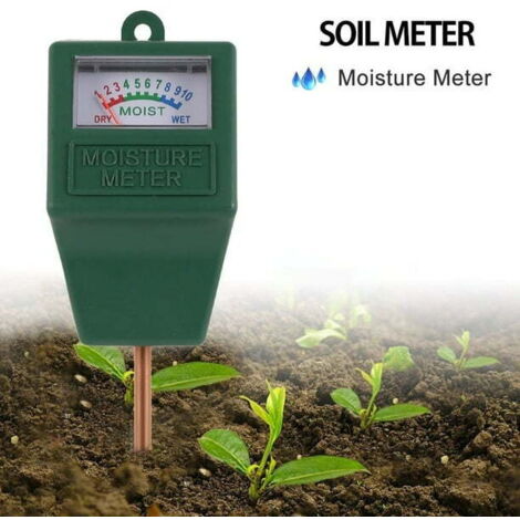 Bodenfeuchtigkeitsmesser für Gartenpflanzen, Blumenfeuchtigkeitsmessgerät, Hygrometer und Messdetektor