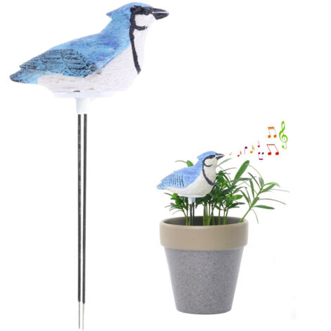 Bodenfeuchtigkeitssensor mit Alarm – Wassertester für Pflanzen, Gartenarbeit – Hygrometer für Töpfe, Bewässerungswarnung