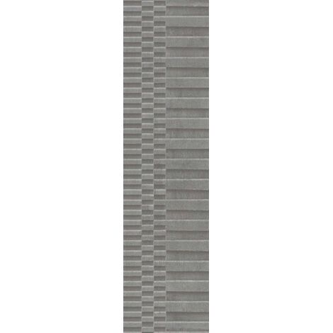 Bodenfliese Feinsteinzeug Naes Cenere 15,6 x 60,6 cm asche