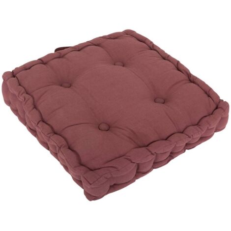 Bodenkissen Anjali pflaume 40x40cm - Atmosphera créateur d'intérieur