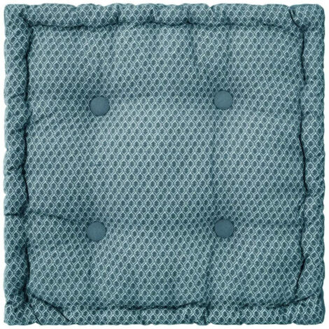 Bodenkissen Otto 40 x 40 x 8 cm Atmosphéra - Entenblau