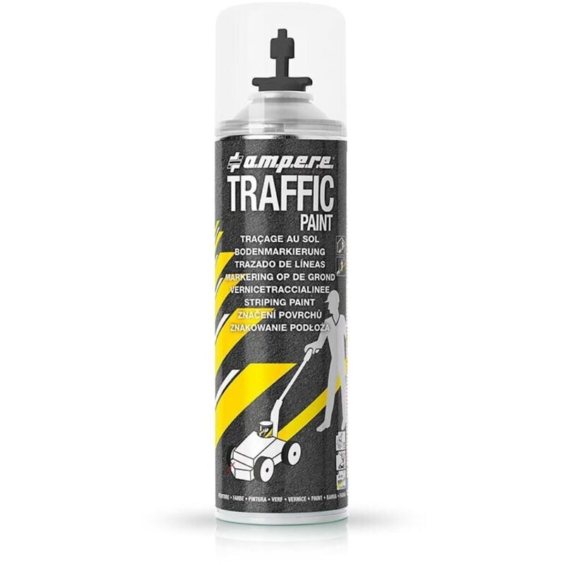 Image of 1 Dose Bodenmarkierspray Traffic Paint 500ml/Dose schwarz
