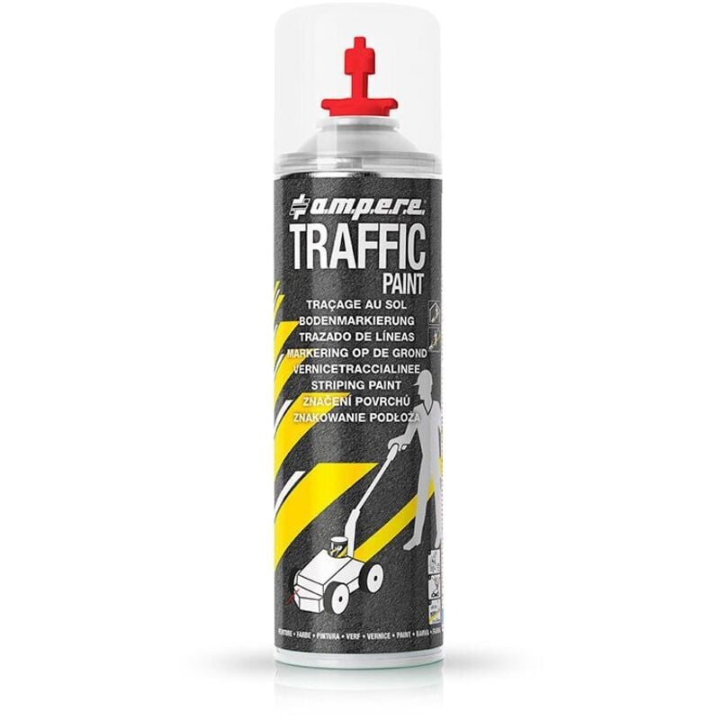 Image of 1 Dose Bodenmarkierspray Traffic Paint 500ml/Dose rot