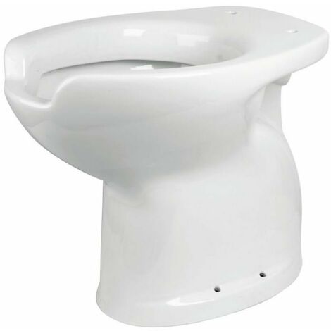 Bodenstehendes Behinderten-WC aus weißer Keramik Serie EASY Idral 10200  Weiß - Keramik