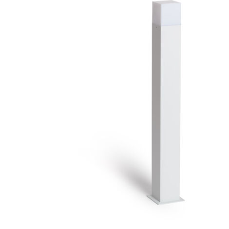 Bodenstehleuchte Aussen 74cm Augusta Weiss Weiß