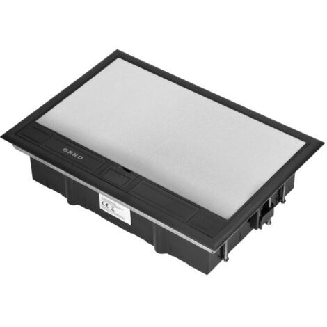 Bodentank für Modularsteckdosen 8 x 45x45mm oder 16 x 22,5x45mm