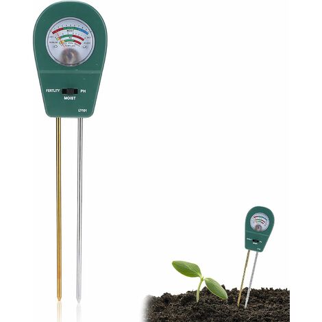 Pennyjie 3 in Boden wasserfeuchtigkeit 1 ph Tester bodenprüfgerät wasserfeuchtigkeit licht Test Meter Sensor für gartenpflanze Blume 