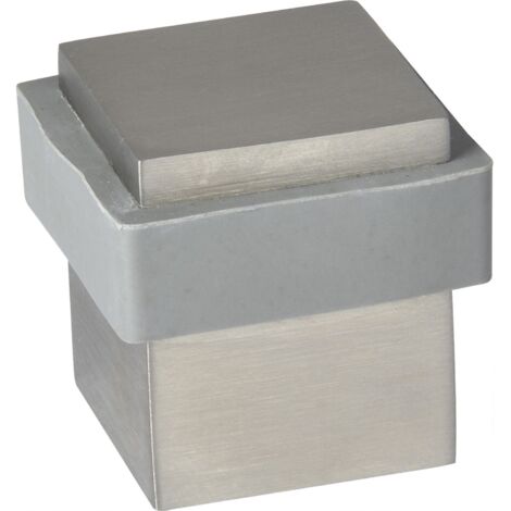 Bodentürpuffer - 25 x 25, Länge 30 mm, Edelstahl matt