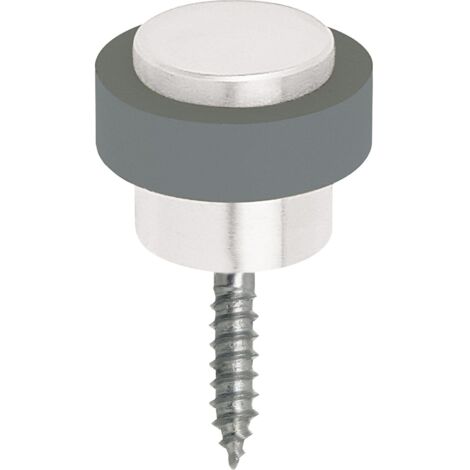 Bodentürstopper Türpuffer Türstopper ø 48mm (Bohr) silber eloxiert