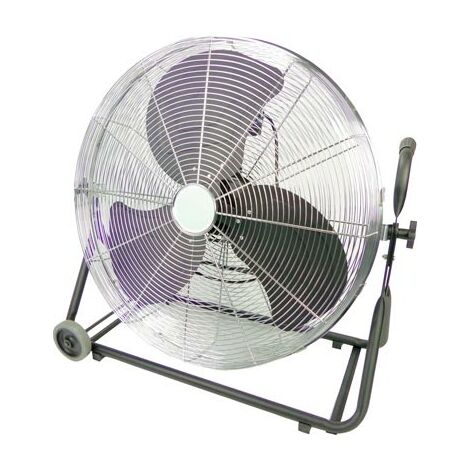Bodenventilator 230V/50Hz, Luftumwälzung 8500 m3/h, BxTxH 62x26x61 cm