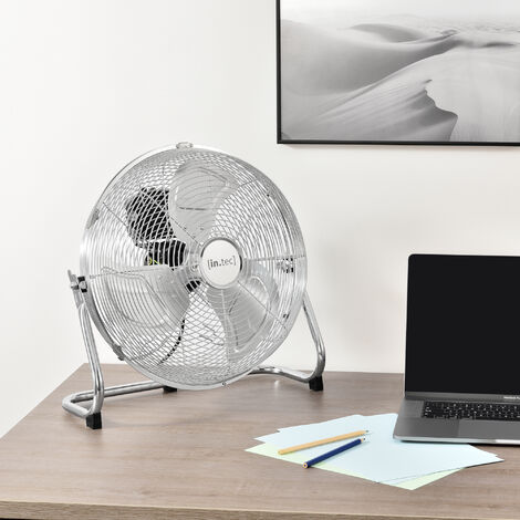 Bodenventilator De Panne ø30cm 70W silber in.tec