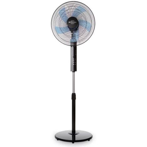 Bodenventilator orbegozo sf 0244 - 55w - 5 Flügel 40cm - 3 Geschwindigkeiten - programmierbar - höhenverstellbar/neigbar - Fernsteuerung a -