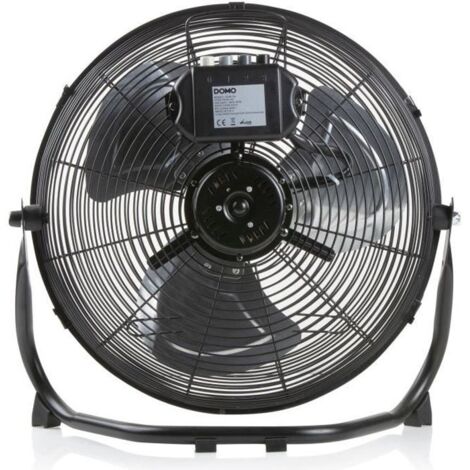 Bodenventilator Tischventilator schwarz Ø 35cm, 50 Watt, 3 Stufen