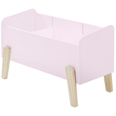 BODHI PINK - Coffre à Jouets pour Enfant Rose