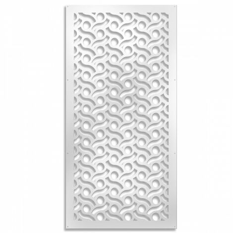 BODIES - Pannello in PVC traforato - Parasole - Misura: 47x94 cm - Colore: bianco