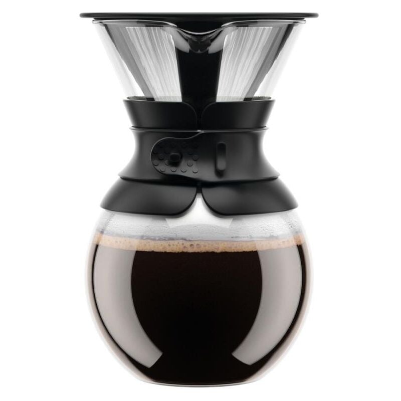 11571-01 - pour over - cafetière avec filtre permanent maille inox, 1.0 l(pots ne sont pas inclus.) - Bodum