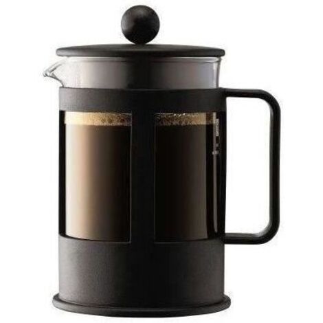 BODUM 1784-01 KENIA KAFFEEZÄHLER 4 TASSEN 0,5 L SCHWARZ