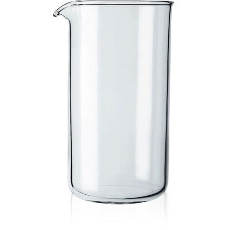 Bodum Bicchiere di ricambio per caffettiera in vetro - trasparente (capacità tre tazze, 0,35 l, 12 once)