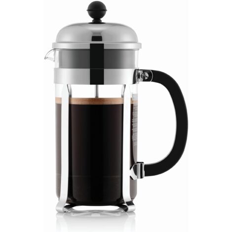 Bodum Chambord - french presses (lucido, Chrome, Transparent)