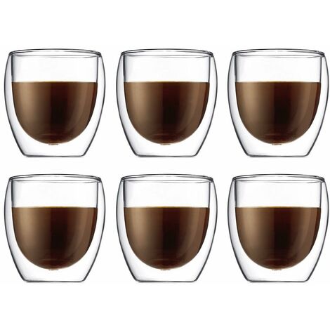 Bodum Pavina Set 6 bicchieri da 25 cl