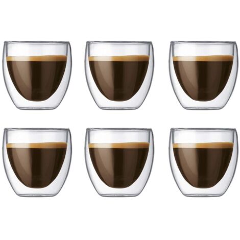 Bodum Pavina Set 6 bicchieri da 8 cl