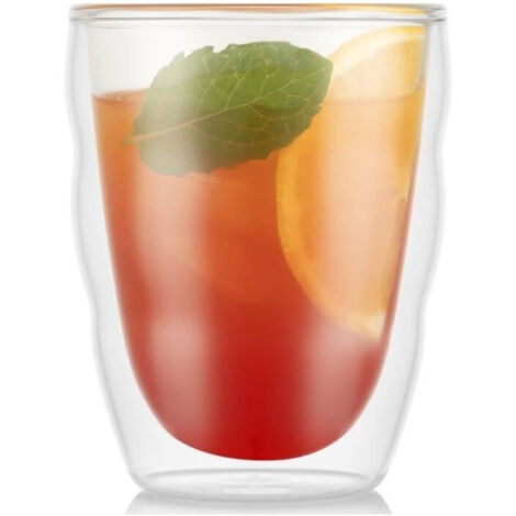 Bodum Set de Verres Double Paroi Transparent 250 ml