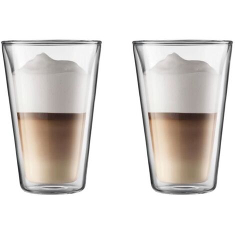 Bodum Set de Verres Transparent 0,4 L Double Paroi
