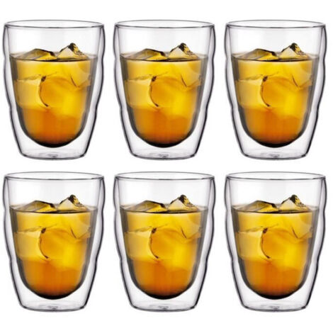 Bodum Set de Verres Transparent 6 pièces 250 ml