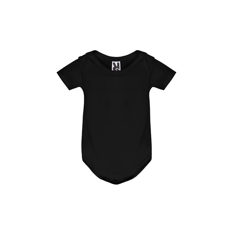 

Body bebé manga corta punto liso HONEY BD7200 | Negro - 3 meses