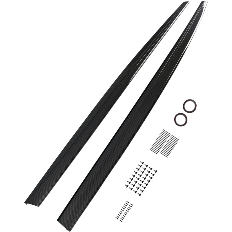 Body Kit Side Skirt Panel for BMW F32 F33 F36 4 Series 2014-2020 Carbon Look
